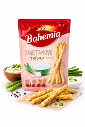 Bohemia Smetanové tyčinky s cibulkou 80g